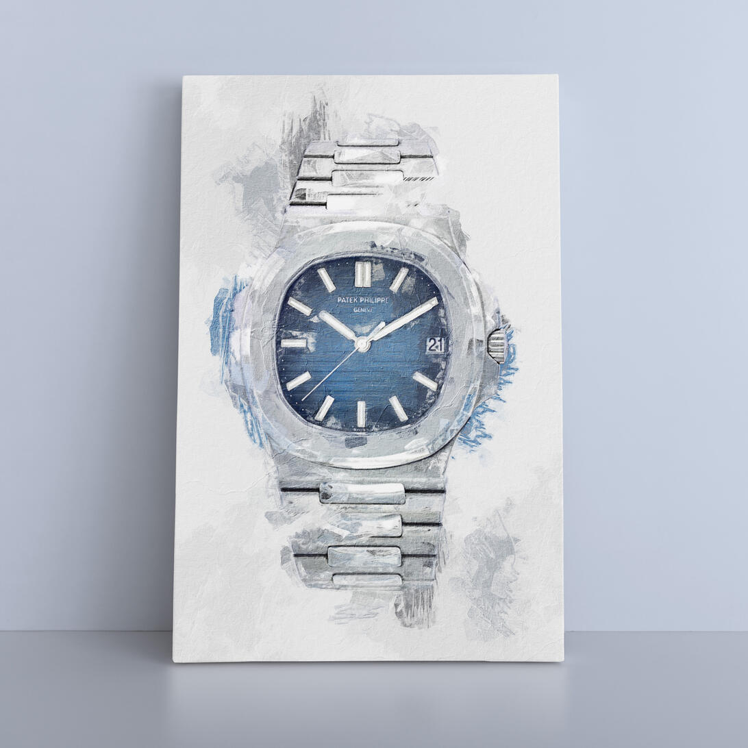Patek Philippe 5711 watch canvas art