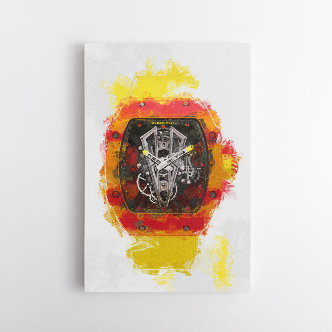 Richard Mille canvas wall art