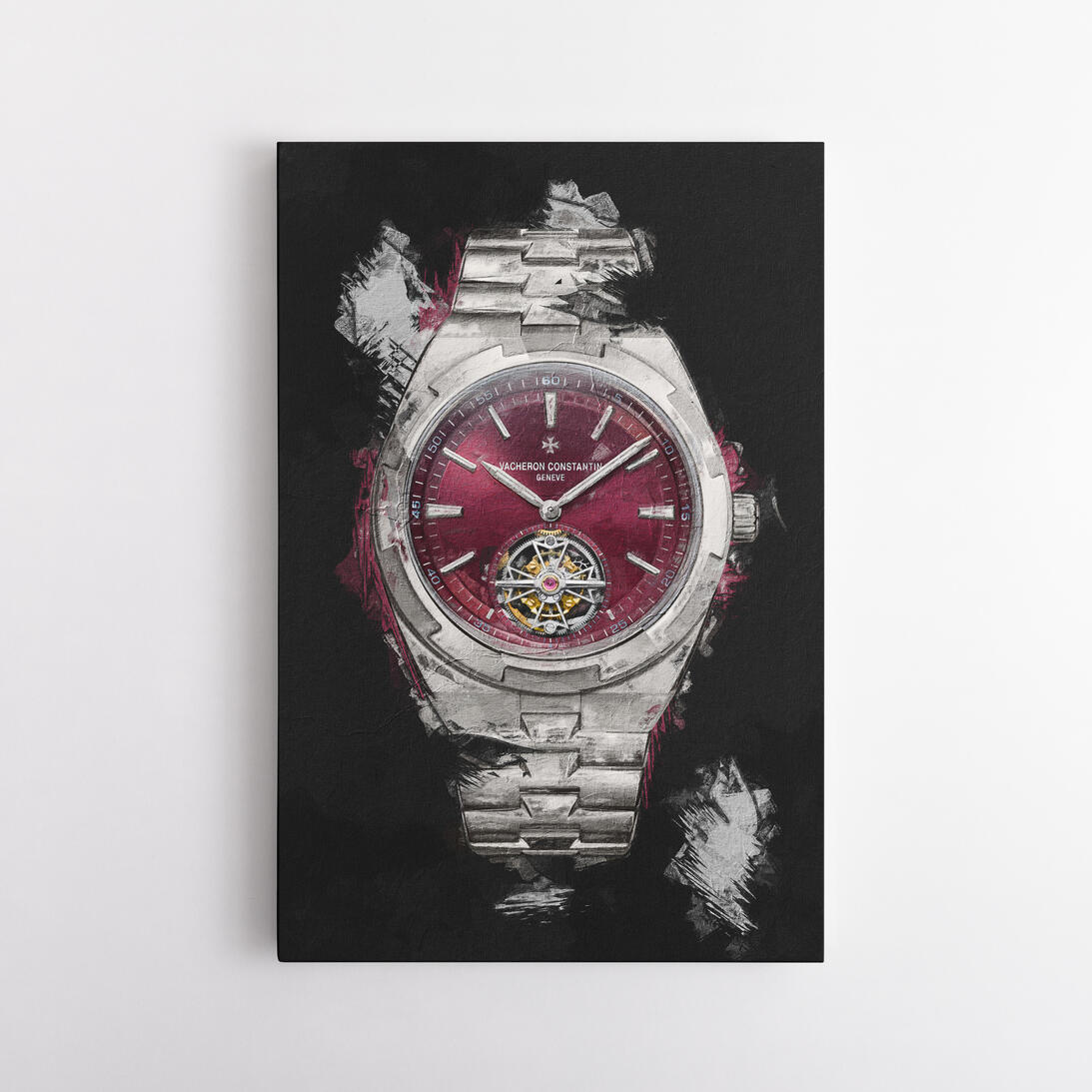 Vacheron Constantin overseas tourbillon watch canvas art for home